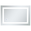 Elegant Decor Helios 20" X 30" Hardwired Led Mirror W/Touch Sensor And Color Chngng MRE12030